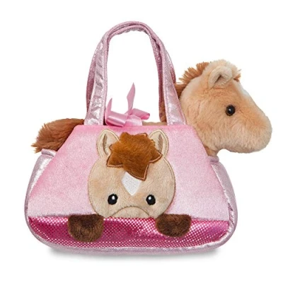 Image of AURORA Fancy Pal Horse Peek a Boo 8In 61013 Brown