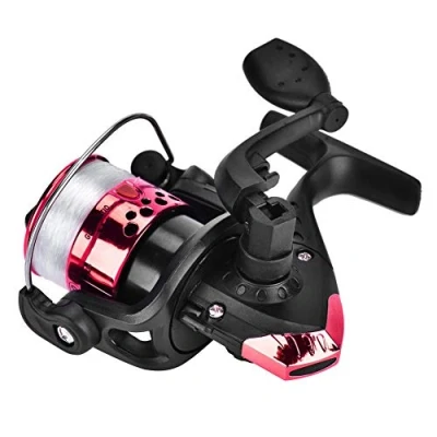 Image of 3 Colors Fishing Casting Reel Plating Smooth Spinning Spool Tackle Accessory(Red) Toysandgames Vessels And Maintenance Tools