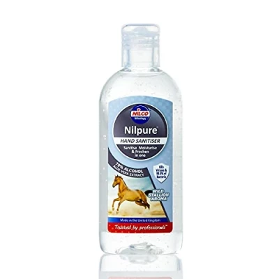 Image of Nilco Nilpure Moisturising Fragranced Wild Stallion Scented Hospital Grade Hand Sanitiser 100ml
