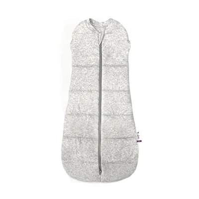 Image of Sweet Dreamers, Baby Sleep Bag 3 12 months, 2.5 TOG Soft Organic Cotton Fabric Sleeping Grey