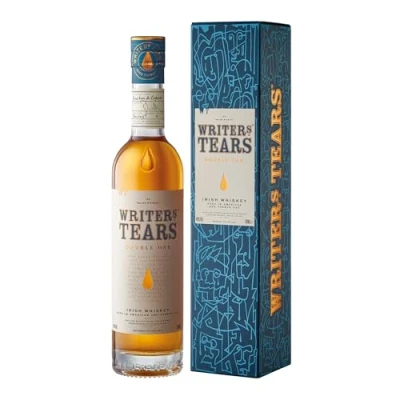 Image of Writers Tears Double Oak Irish Whiskey Single Pot Still and Malt Blend Triple Distilled, Non Chill Filtered Aged with Two Woods 70 cl / 700 ml, 46 Percent ABV