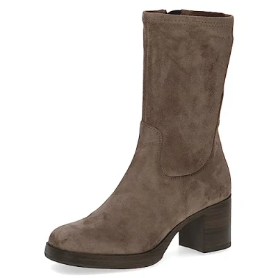 Image of CAPRICE Women&#039;s 9 25326 41 Lace Up Heeled Ankle Boot, Chocolate, 3.5 UK