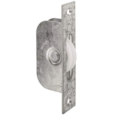Image of Carlisle Brass AQ91 SASH Window AXLE Pulley NO 1 GALV FOREND with Nylon Wheel