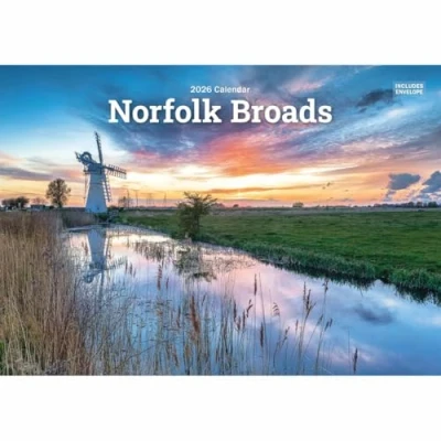 Image of Norfolk Broads A5 Calendar 2026