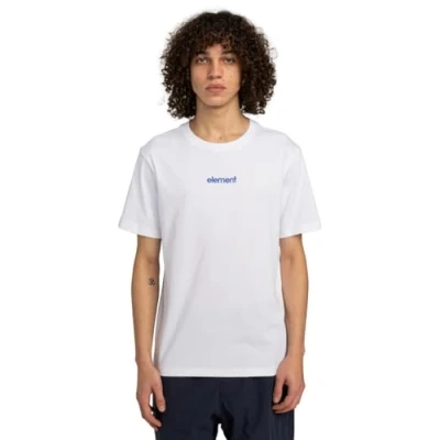 Image of Element Simple LOGO SS Print Tshirt, Men&#039;s, Size: XL, Wbb