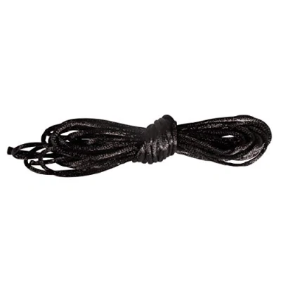 Image of Rayher Beading Thread Cord, 1.5mm ø, Black