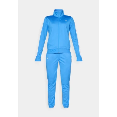Image of Under Armour Tricot Tracksuit Blue Atlantis/White/White XXL