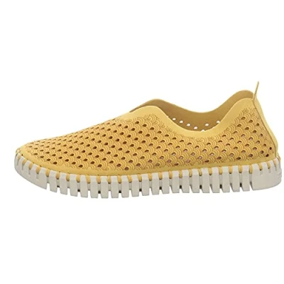Image of Ilse Jacobsen Womens Tulip 139 Textile Golden Rod Shoes 4 UK