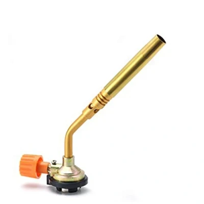 Image of Blow Torch Windproof Cooking Professional Flame Gun for Kitchen Outdoor BBQ Dessert Cakes Fireplace Craft Projects