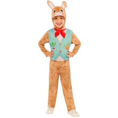 Image of Rubies Official Rabbit Costume, Childrens Fancy Dress, Size Age 5 6