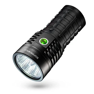 Image of Sofirn Q8 Plus Powerful Torch 16000 Lumen Rechargeable Led Super Bright with XHP50B LEDs and 3 * 21700 Batteries Charge/Discharge Function