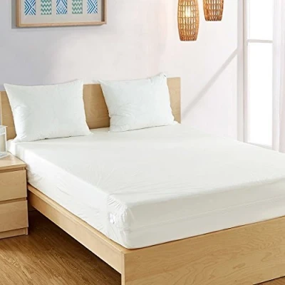 Image of ComfortCare Fully Enclosed, Waterproof Mattress Protector, King size bed, 150 x 200 25cms