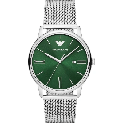 Image of Emporio Armani Men&#039;s Analogue Quartz Watch with Stainless Steel Strap AR11578