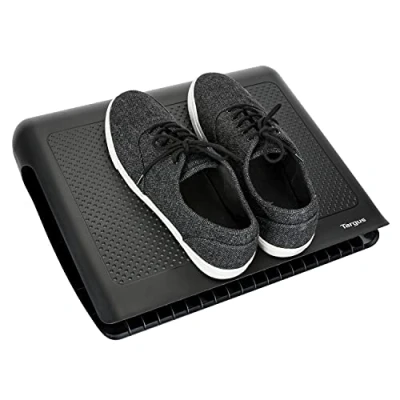 Image of Targus C Shaped Foot Rest, Black, (AWE797GL)