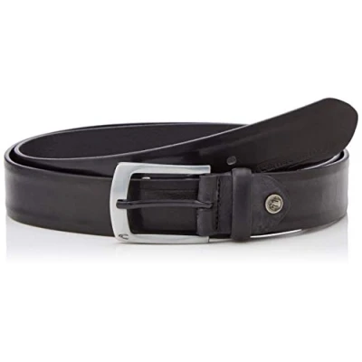 Image of camel active Men&#039;s Guertel Belt, Black (Black 9), 46 (Size: Large)