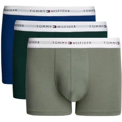 Image of Tommy Hilfiger Signature Trunk 3 PACK Pants, Men&#039;s, Size: XXL, Grey