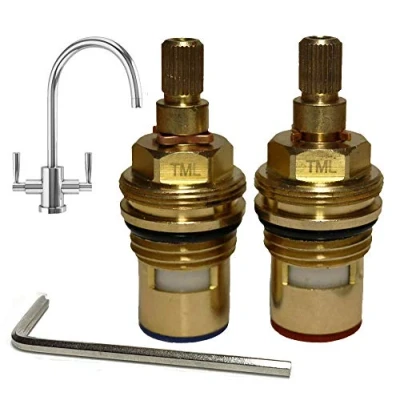 Image of Premium Cartridge Compatible with Franke Olympus Spring G Filterflow SP3561 1427R 3561R 28 Spline Tap Replacement Valve Pair Plus Allen Key