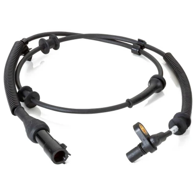 Image of 4L3Z2C204AB ABS Sensor HELLA 6PU 230 040 601 Front Axle with holder Hall 2 pin connector 960mm