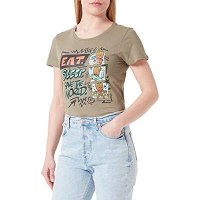 Image of Marvel Women&#039;s Womarcots033 T Shirt, Khaki, S