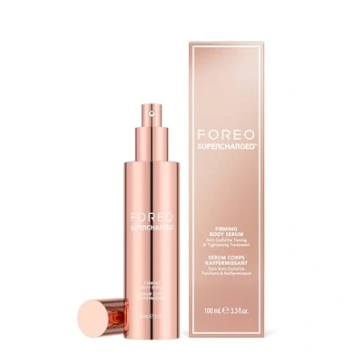 Image of FOREO SUPERCHARGED Firming Body Serum, 100 mL, Conductive &amp; Toning, Anti cellulite, Aging Skin Care, 8 Types of Hyaluronic Acid, Dermatologically Tested, for All