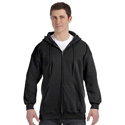 Image of Hanes Mens F280 Jacket, Black, L UK
