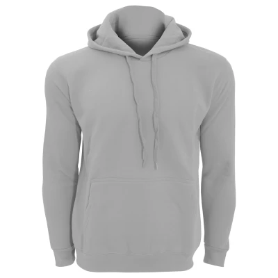 Image of SOLS Snake Unisex Hooded Sweatshirt / Hoodie (Ash) Grey Size Small