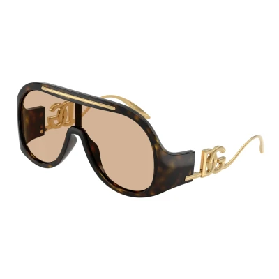 Image of Dolce&amp;Gabbana Unisex Sunglasses, Size: 28, Havana
