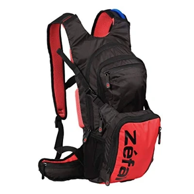 Image of ZEFAL Z Hydro Enduro Hydration Backpack, Black/Red, 11L
