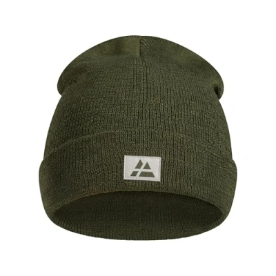 Image of DANISH ENDURANCE Recycled Beanie, Soft Knit Cuffed Warm Winter Beanie Hat Men &amp; Women, for Everyday or Outdoors, Unisex, Green