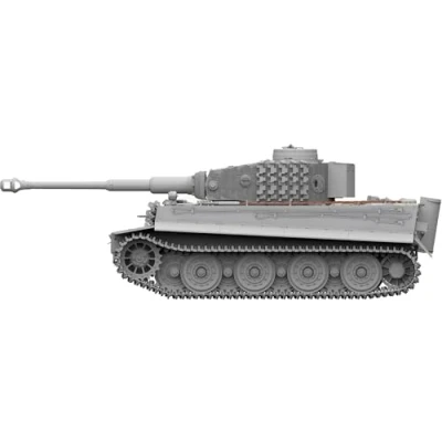 Image of TAKOM Model Tank Tiger I Early Production with Steel Wheels W/zimmerit SD.kfz. 181 Pz.kpfw. VI Ausf. E Gruppe fehrmann 2202 1:35 Char Promo