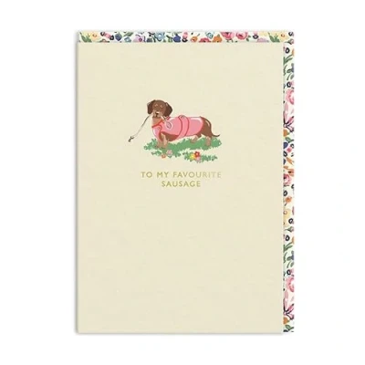 Image of To My Favourite Sausage Greeting Card