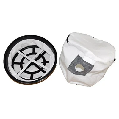 Image of Ufixt Fits Numatic BASIL, CHARLES, DAVID and EDWARD Washable Reusable Cloth Vacuum Cleaner Dust Bag With Zip 12&quot; Microfibre Main Filter