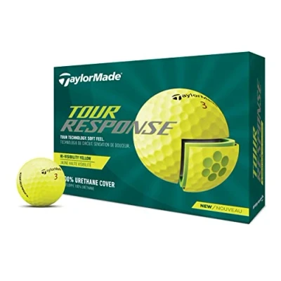 Image of TaylorMade 2022 Tour Response Yellow Dozen