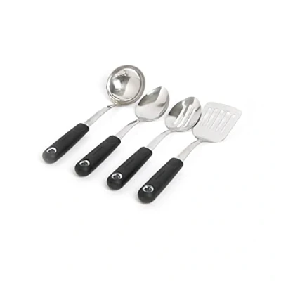 Image of MasterClass 4 Piece Stainless Steel Utensils Set