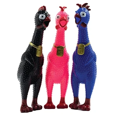 Image of Creative Balls Manufacturing Animolds Stress Chickens Medium Assorted Colors