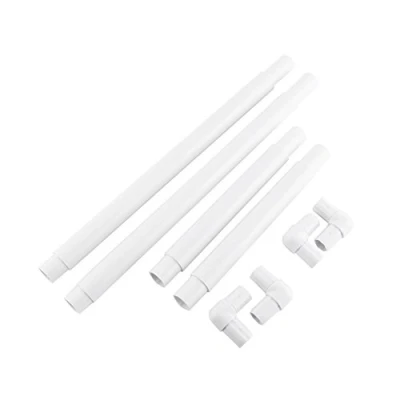 Image of Plastic Square Rectangle Clip Frame for Cross Stitch Embroidery Stitching Tool (43.2 x 28 cm)