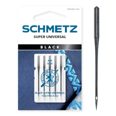 Image of Schmetz Super Universal Anti Glue Sewing Machine Needle Size 70/10 Fine Pack 5