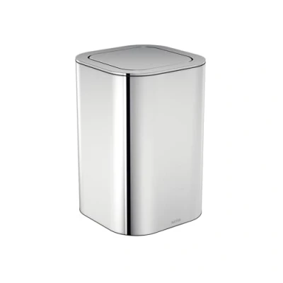 Image of COSMIC Waste bin Light grey 5L Measures 30.5 x 21 cm