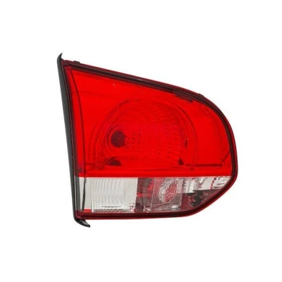 Image of 5K0945093AB Rear light HELLA 2SA 009 923 091 Left Inner Section W16W, W21W 12V red, white with bulbs bulb holder VOLKSWAGEN: GOLF 6