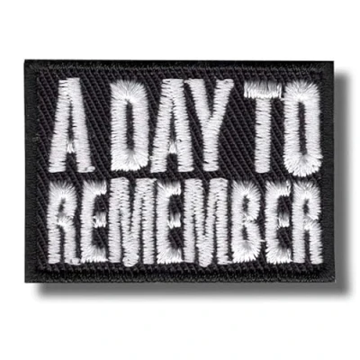 Image of A Day to Remember Fun Patch Badge Embroidered Iron on Applique Accessory
