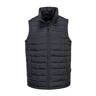 Image of Portwest Aspen Baffle Gilet, Color: Black, Size: Large, S544BKRL