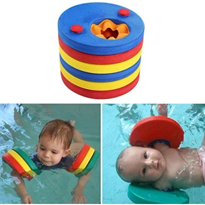 Image of Lelesta Kids Swimming Float Discs Foam Swim Arm Bands Pool Set for Children(6 pcs/Set)