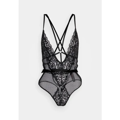 Image of Ann Summers THE Obsession Crotchless Body, Women&#039;s, Size: XL, Black