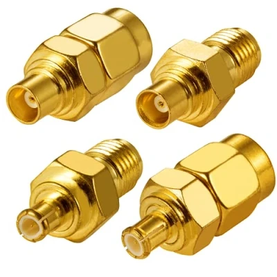 Image of Vecys SMA to MCX Adapter kit 4 type for Antenna 4G LTE WIFI WLAN Wireless GPS System