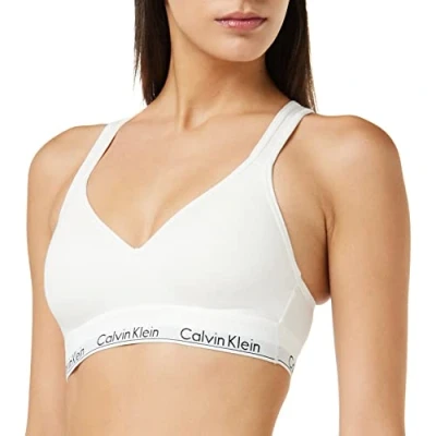 Image of Calvin Klein Underwear Modern LIFT Bustier, Women&#039;s, Size: Large, White