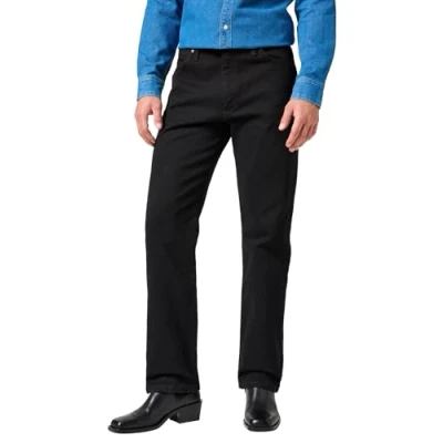 Image of Wrangler Herren Jeans 13MWZ, Original Regular Bootcut Fit, Straight Leg, SHADOW BLACK, 30W / 30L