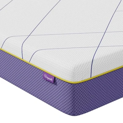 Image of Vesgantti Single Mattress, 20CM Gel Memory Foam Mattress with CertiPUR US Certified for Pressure Relief &amp; Cooling Comfort Medium Firm, 90x190x20cm, Lavander Purple