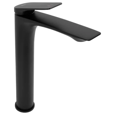 Image of REA Black Bathroom Sink tap Avalon High B1126