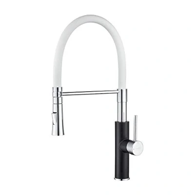 Image of Ibergrif, Kitchen Tap with Flexible Spout, Sink Mixer Spray Head M22115B 3