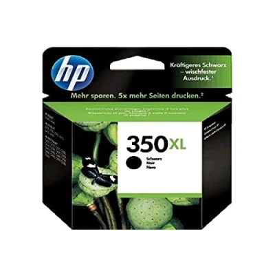 Image of HP Original 350XL High Capacity Black Ink Cartridge